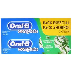 complete dentifrico enjuage + blanqueante lote 2 x 0,075 l