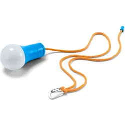 LED-Camping-Lampe - orange - blau