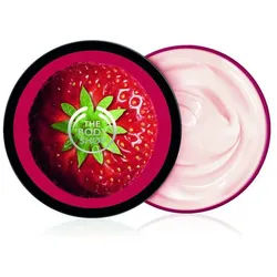 Body shop body butter strawberry 0,2 l Frauen