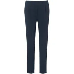 Le pantalon à pinces Peter Hahn bleu