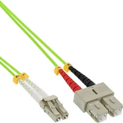 INLINE LWL Duplex Kabel, LC/SC, 50/125Ám, OM5, 7,5m