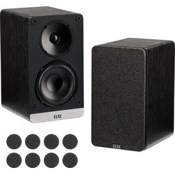ELAC Debut ConneX B41 Aktivlautsprecher Black Ash Oehlbach Set
