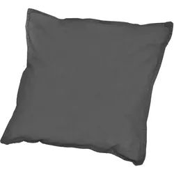 Traumhaft gut schlafen – Stone-Washed-Bettwäsche, 100% Baumwolle, in versch. Farben und Größen - 40 x 40 cm/Graphit