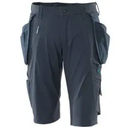 Mascot Shorts mit abnehmbaren Hängetaschen Handwerkershorts Größe C62, schwarzblau