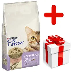 PURINA Cat Chow Special Care Sensitive 15kg + Überraschung für die Katze