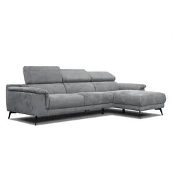 ECKSOFA FIERO 4-Sitzer, grau