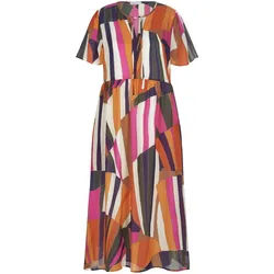 La robe manches papillon courtes St. Emile multicolore
