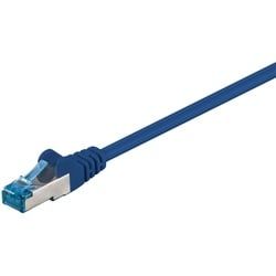 Goobay CAT 6A Patchkabel, S/FTP (PiMF), Blau