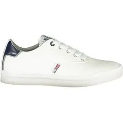 Napapijri Sneaker Weiße Sportschuhe für Herren mit Kontrastdetails 45 EU