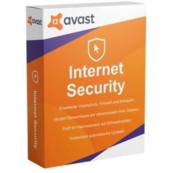 Avast Internet Security 2025 | 10 Geräte / 3 Jahre | Windows