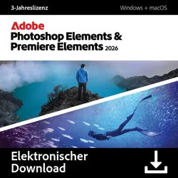 Adobe Photoshop & Premiere Elements 2026 für Windows und Mac | Jetzt günstig kaufen bei Best-software.de