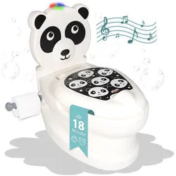 Töpfchen mit Spülgeräusch Panda, Kindertoilette