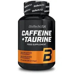 Biotech USA BioTech Caffeine + Taurine 60 Kapseln Kapseln, 100 g, Kapseln