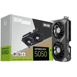 ZOTAC GAMING GeForce RTX 5050 8GB Twin Edge Grafikkarte - 8GB GDDR6, DVI, HDMI, DP