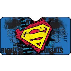 Superman: Sonnenblende für Auto - 130 x 70 cm