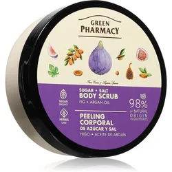 Green Pharmacy Argan Body Scrub Körper-Peeling mit Zucker 200 ml