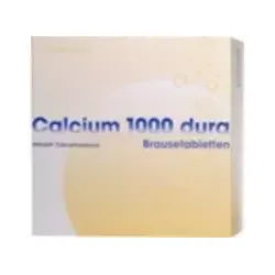 Calcium 1000 dura 20 St Brausetabletten