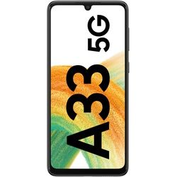 Samsung Galaxy A33 5G 128GB Awesome Black EU [16,21cm (6,4") Super AMOLED Display, Android 12, 48MP Quad-Kamera]