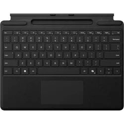 MICROSOFT Tastatur mit Touchpad "Surface Pro Keyboard Stiftaufbewahrung" Tastaturen schwarz