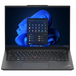 Lenovo ThinkPad E14 Gen 5 Processeur Intel® Core i7-1365U vPro® 13e génération c?urs E jusqu?à 3,90 GHz c?urs P jusqu?à 5,20 GHz, Windows 11 Famille 64, 256 Go SSD M.2 2242 PCIe Gen4 TLC Opal