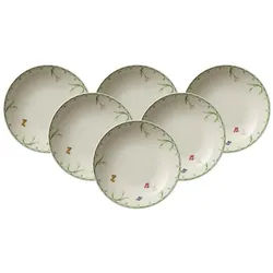 Villeroy & Boch Schale Colourful Spring Schalen ø 24 cm 6er Set, Porzellan, (6 Schalen, 6-tlg) bunt
