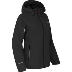 Bergson Regenjacke HELLI Damen Regenjacke, Netzfutter, 12000 mm Wassersäule, Kurzgrößen, schwa schwarz kurz | 24