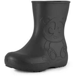 Ladeheid EVA Kinder Regenschuhe LA-CA-10 Gummistiefel grau 24/25