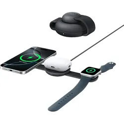 ANKER Nano 3-in-1 Kabelloses Ladegerät Apple, Schwarz