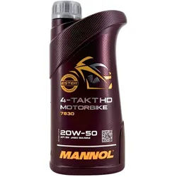 Mannol 4-Takt Motorbike HD 20W-50 8 l
