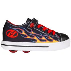 Heelys Rollschuhe Snazzy X2, für Kinder - Sneaker mit 2 Rollen pro Schuh schwarz 30 EU