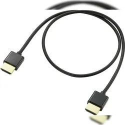 SpeaKa Professional HDMI Anschlusskabel HDMI-A Stecker, HDMI-A Stecker 0.50 m Schwarz SP-9070576 4K