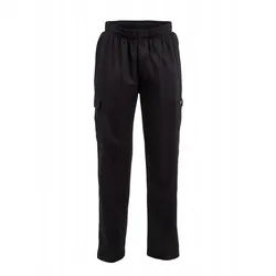 Kochhosen Chef Works Slim Fit Cargo unisex schwarz XXL