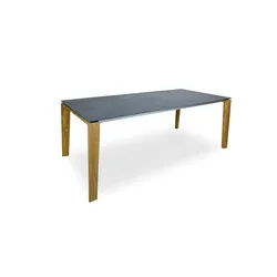Tisch Turin - 280 x 95 cm Keramik travertin