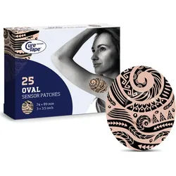 CureTape® Sensor Patches Art Schutzpflaster Farbe Tattoo 25 St.