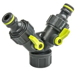 Y-Stück 3/4 mit 2 Ventilen LIME LINE LE-02220K BRADAS 3423