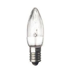 E10 3W 14V Ersatzlampen 3er Pack Kerzenform