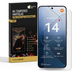 2x 9H Panzerglas für Xiaomi 14 Matt ANT-Reflex echtes Tempered Glass Panzerfolie Displayschutz Schutzglas Schutzfolie Screen-Protector
