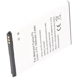 MOBISTEL Cynus F3 Akku als Nachbau von AccuCell passend für BTY26181