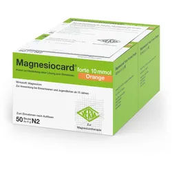 Magnesiocard forte Orange 10mmol 100 St Pulver zur Herstellung einer Lösung zum Einnehmen