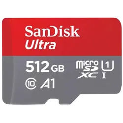 SANDISK MicroSDXC-Speicherkarte Ultra A1 512GB inkl. SD-Adapter