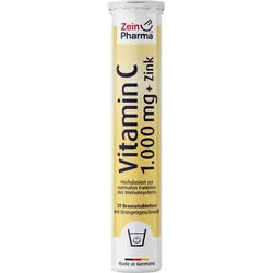 Vitamin C 1000 mg + Zink Brausetabletten 20 ST