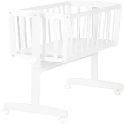 Roba Babywiegensett , Weiß , Textil , 40x90 cm , Babymöbel & Kindermöbel, Babyzimmer, Babybetten, Stubenwagen & Babywiegen