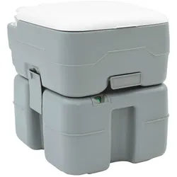 vidaXL Campingtoilette, Camping-Toilette Grau 41,5 x 36,5 x 42 cm grau