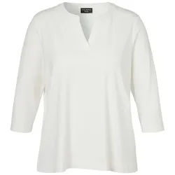 VIA APPIA Blusentop T-Shirt V-Ausschnitt 3/4 Arm 48
