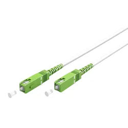 Goobay 175x Goobay 59593 Glasfaserkabel (FTTH), Singlemode (OS2) White, Netzwerkkabel
