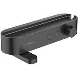 hansgrohe Badewannenthermostat ShowerTablet Sel. 400 412x115mm, AP, 2 Verbr., mattschwarz