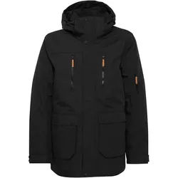 Outdoorjacke NORTH BEND "Outdoorjacke NBWanda W W-PRO 10.000 mit wasserdichter Beschichtung", Damen, Gr. 40, schwarz, Obermaterial: 65% Polyester PES. 35% Baumwolle CO., Jacken Outdoorjacke