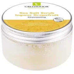 Greendoor Sea Salt Scrub Körperpeeling - Ingwer Grapefruit
