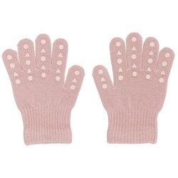 GoBabyGo Strickhandschuhe Rutschfeste Fingerhandschuhe für Babys und Kleinkinder (Dusty Rose) - ABS Noppen machen das Halten von Dingen einfacher. Für Mädchen und Jungs