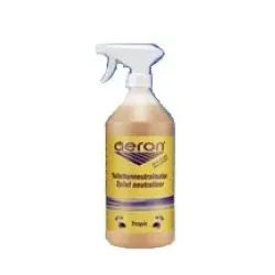 AERON® Toiletten-Sprühneutralisator, Green-Flower, Biologischer Luftreiniger zur schnellen Beseitigung von unangenehmen Gerüchen, 1 Liter - Flasche